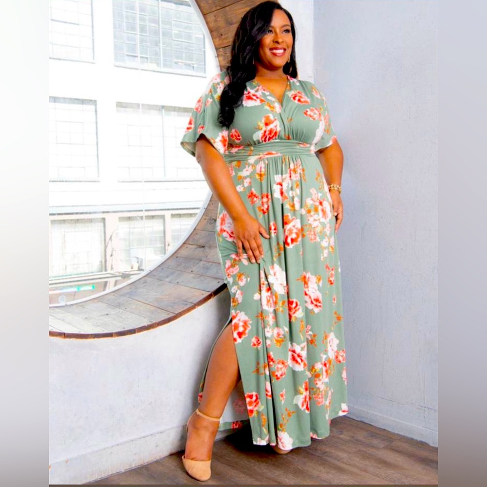 Kiyonna Vienna Maxi Dress - 4X!